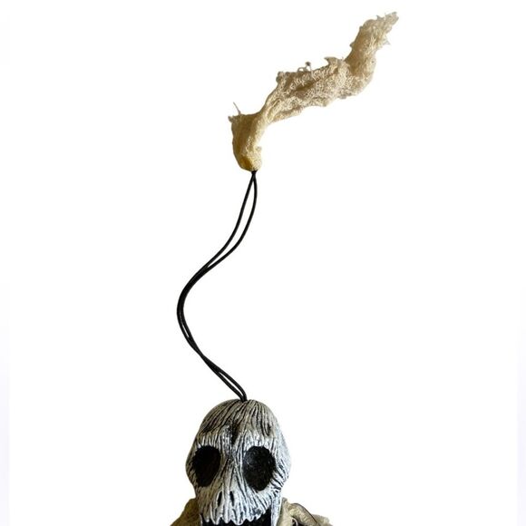 Mini Halloween Reaper Rare Skeleton 18.5" Monster Ghost Grim Prop Decor Hang - Picture 5 of 9